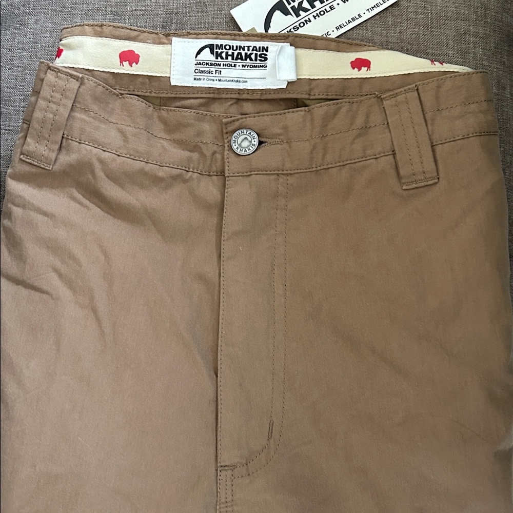 Mountain Khakis Classic Fit Trail Pant - Tan
